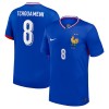 Original Fußballtrikot Frankreich Tchouameni 8 Heimtrikot EURO 2024 Für Herren